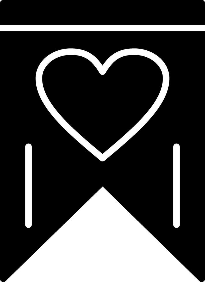 Favourite Glyph Icon vector