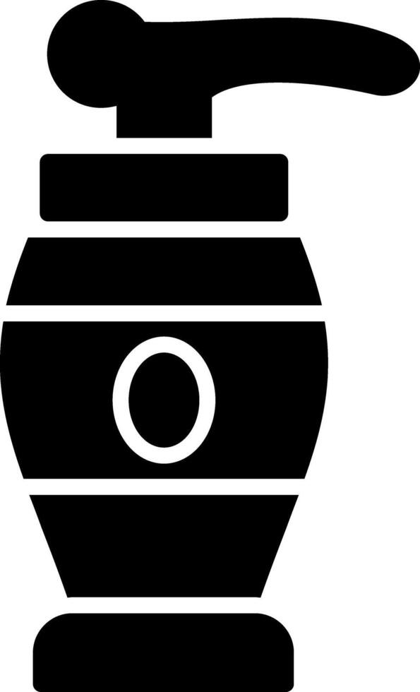 Lotion Glyph Icon vector