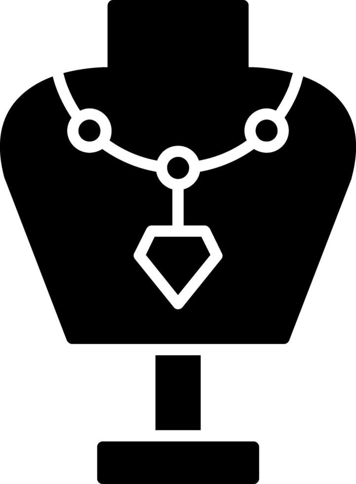 Mannequin Glyph Icon vector