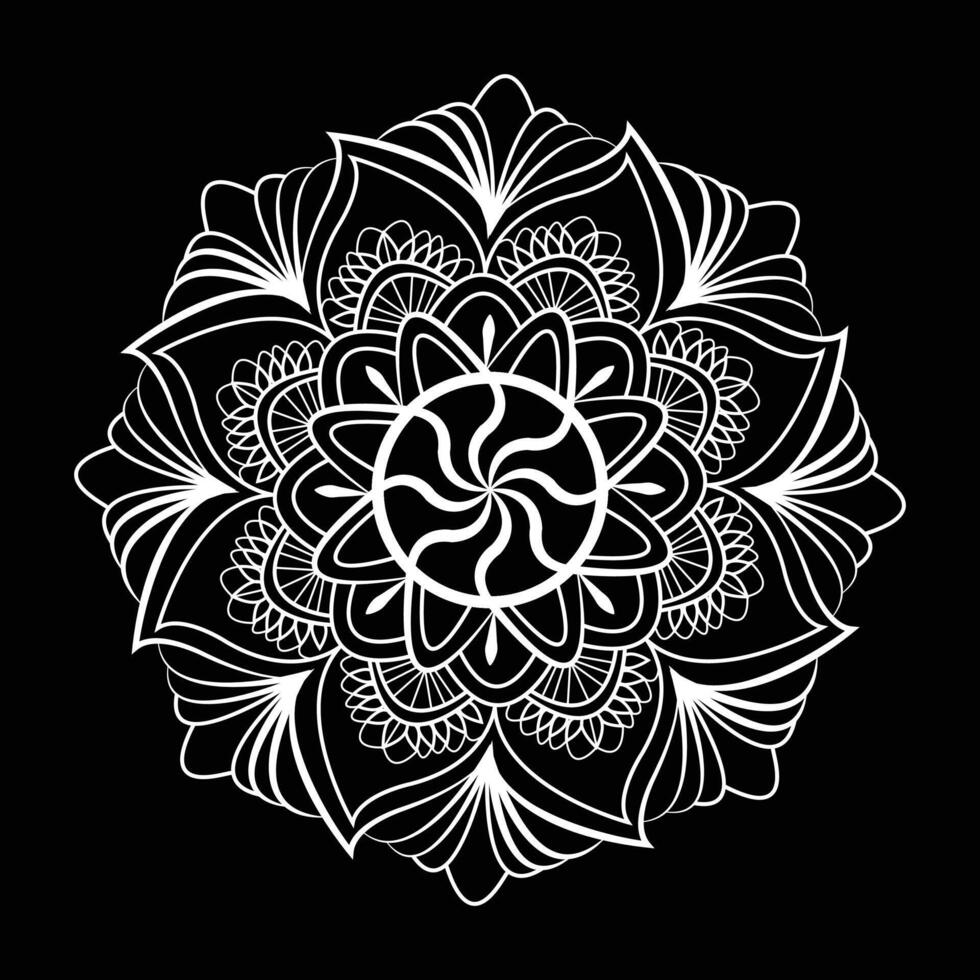 Flower floral mehndi tattoo eps mandala patterns for download vector
