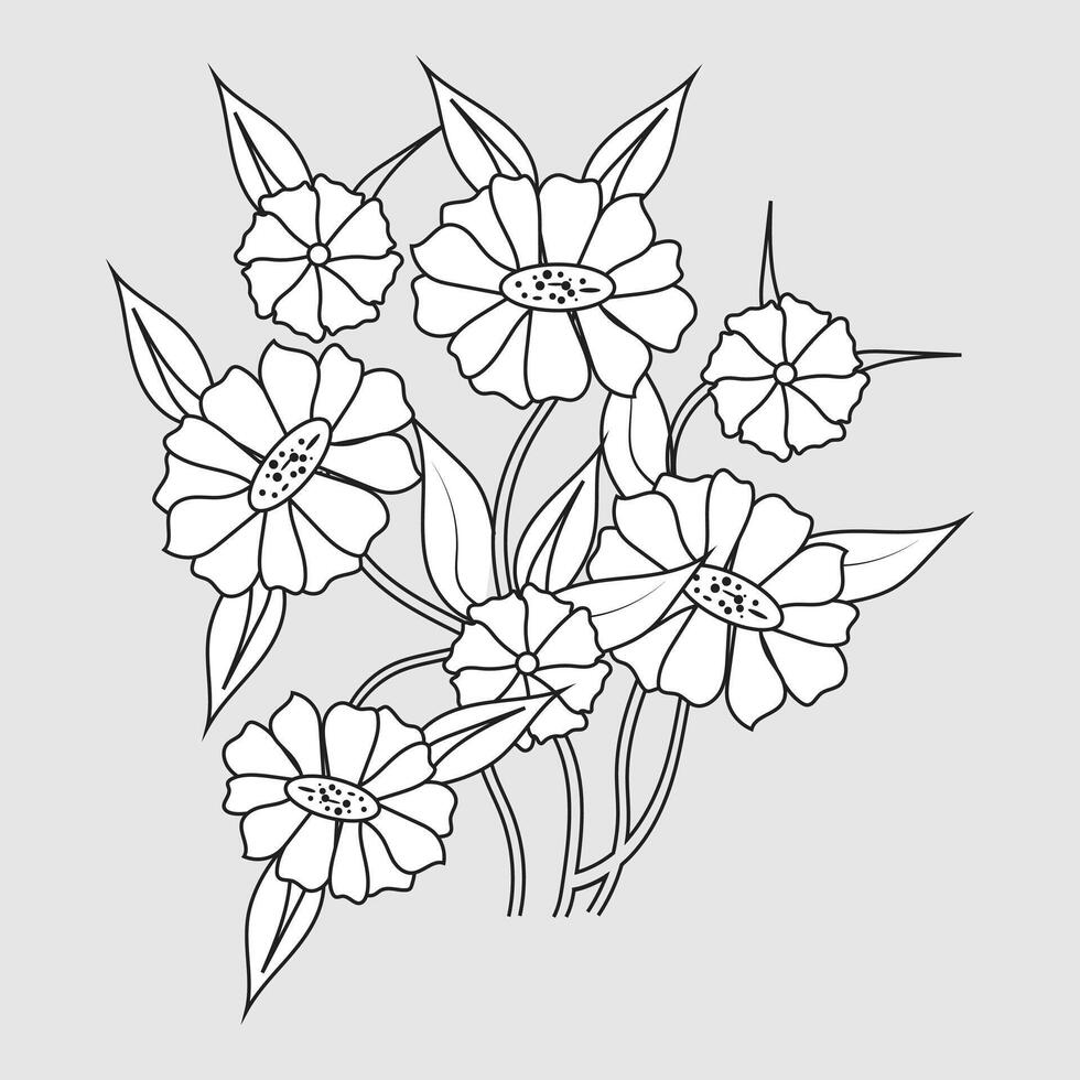 flor floral mehndi tatuaje eps mandala patrones para descargar vector