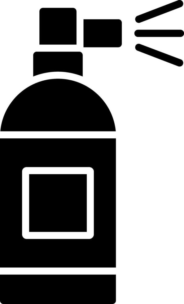 Spray Can Glyph Icon vector