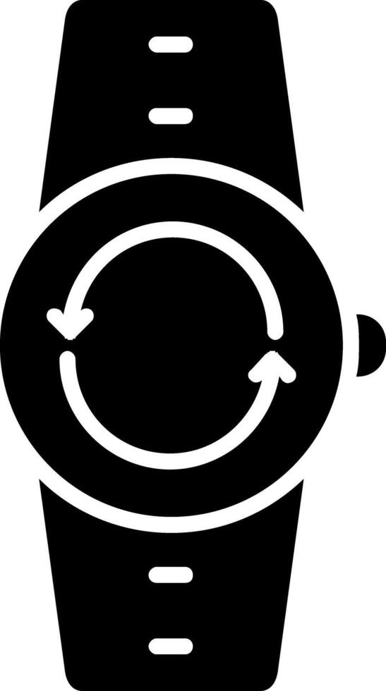 Synchronize Glyph Icon vector