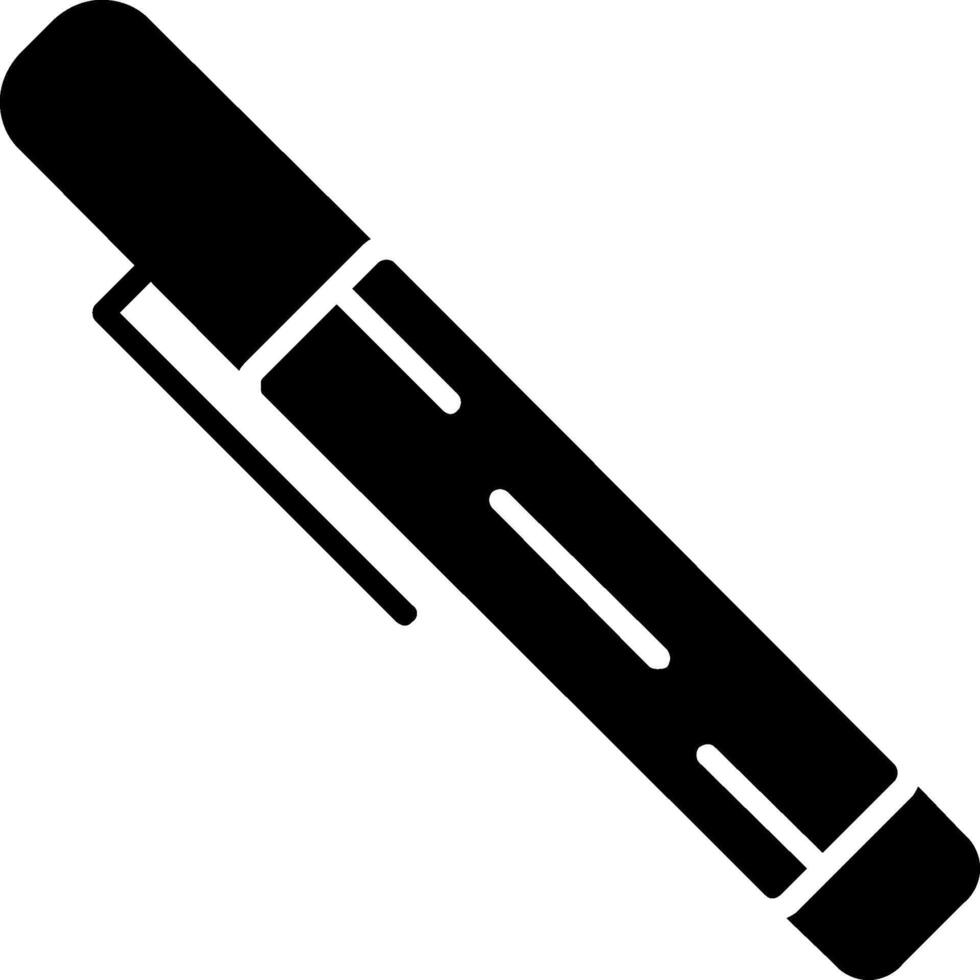 Pen Glyph Icon vector