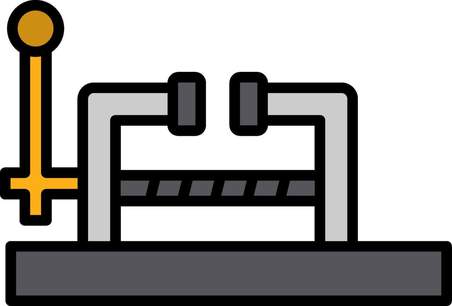 Vice Line Filled Icon vector