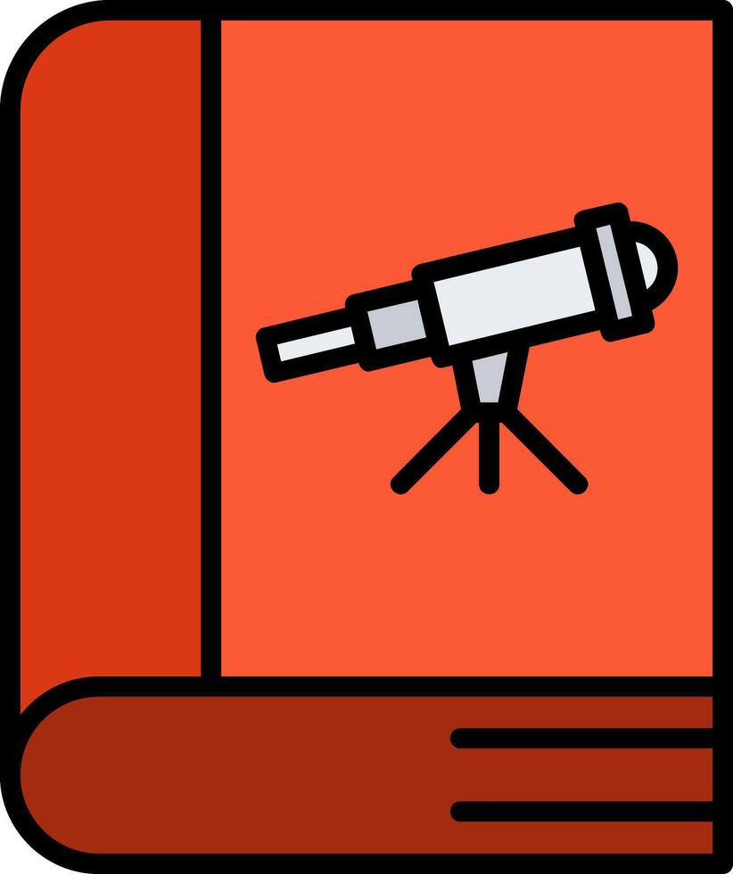 Studying Line Filled Icon vector