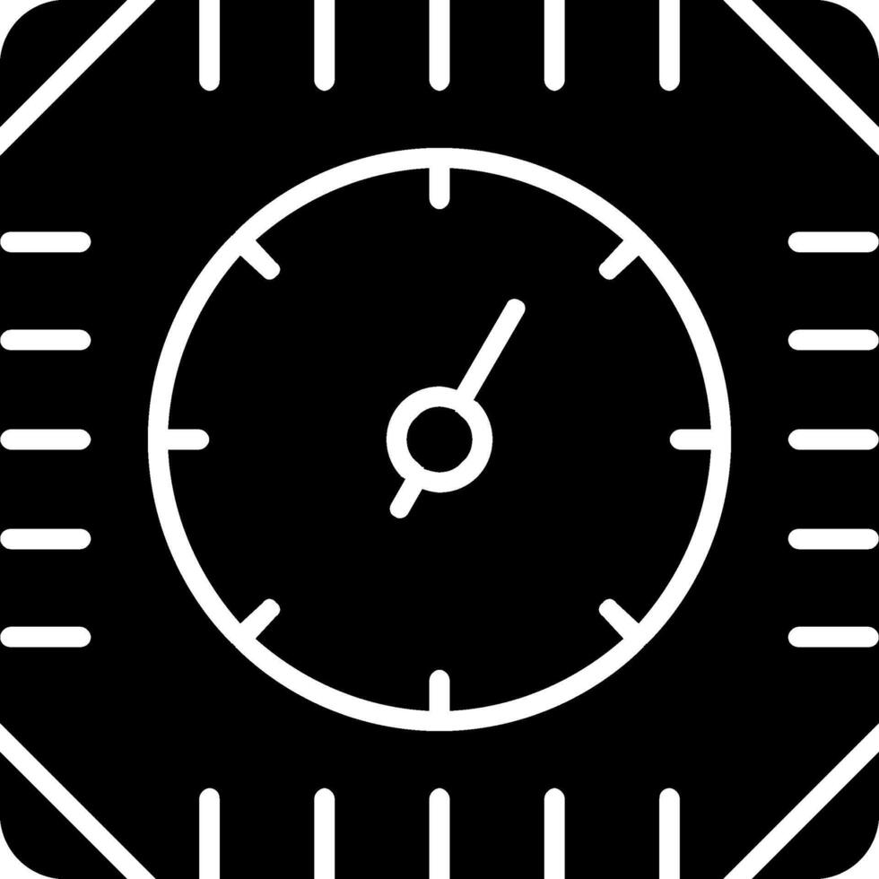 Gauge Glyph Icon vector