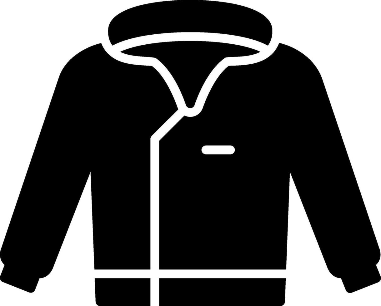 Coat Glyph Icon vector