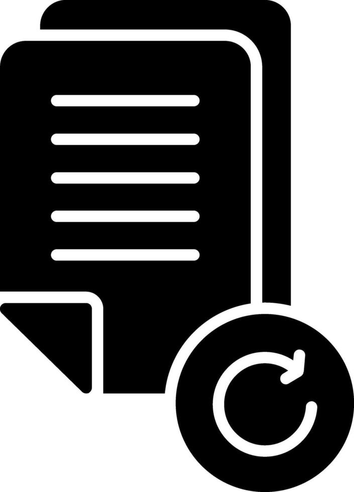Sprint Glyph Icon vector
