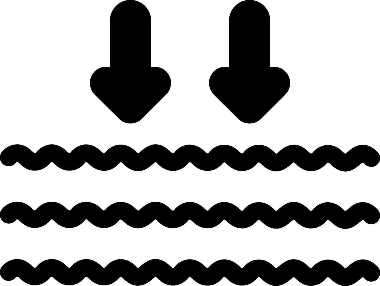 Arrows Glyph Icon vector