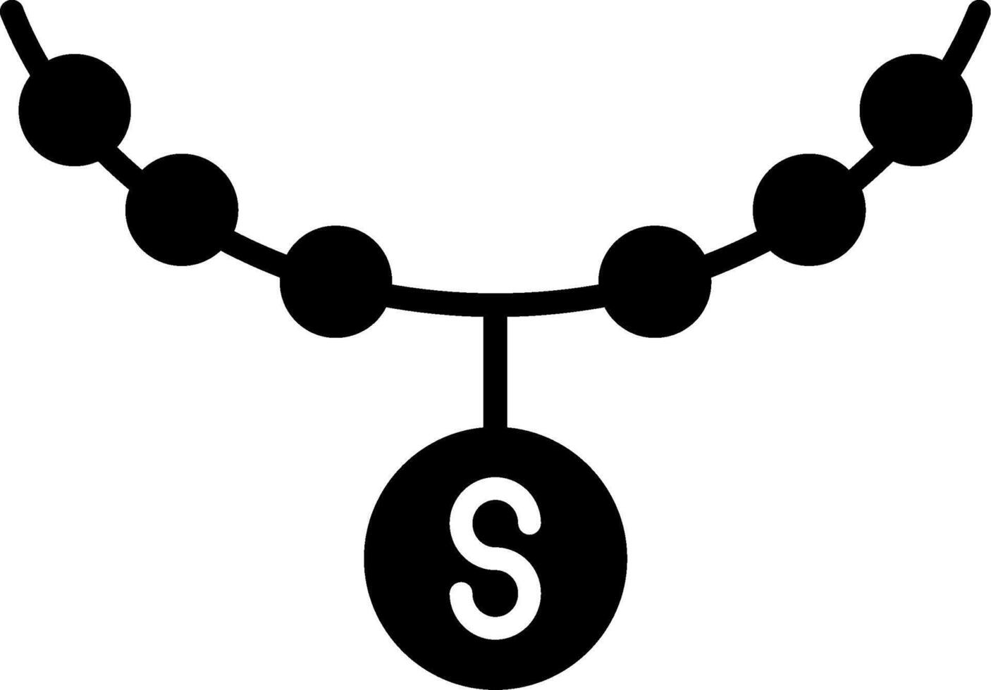 Bling Glyph Icon vector