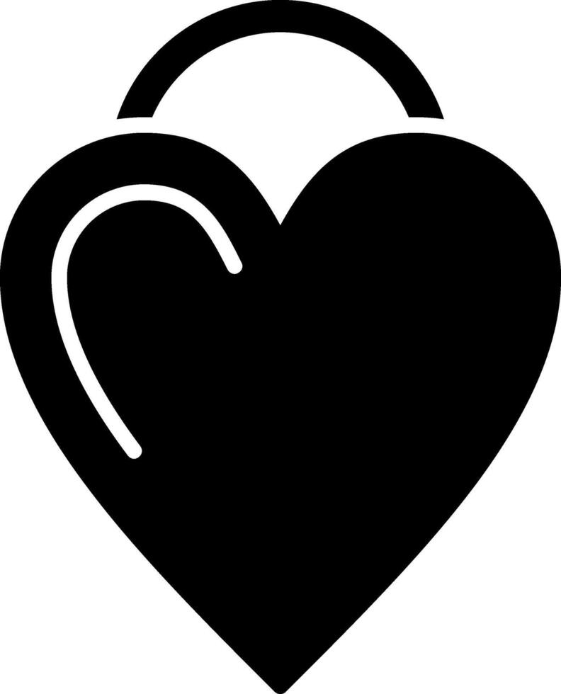Pendant Glyph Icon vector