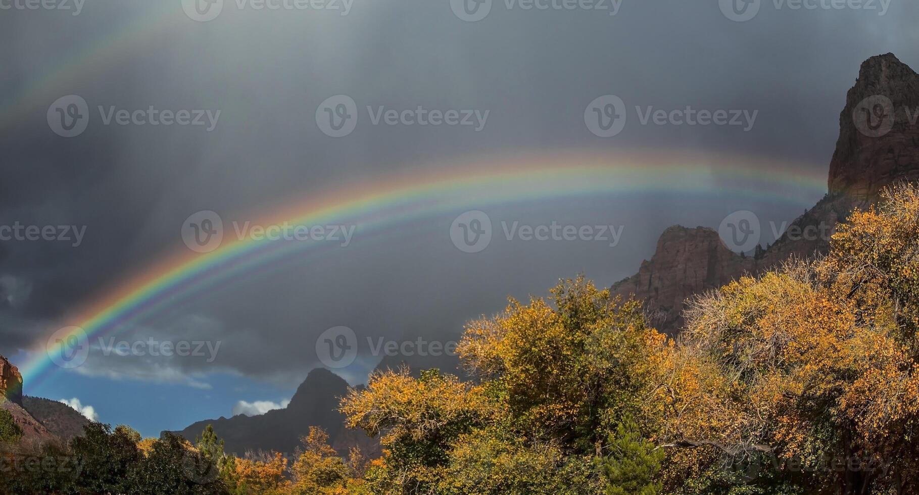 Zion Canyon Rainbow photo