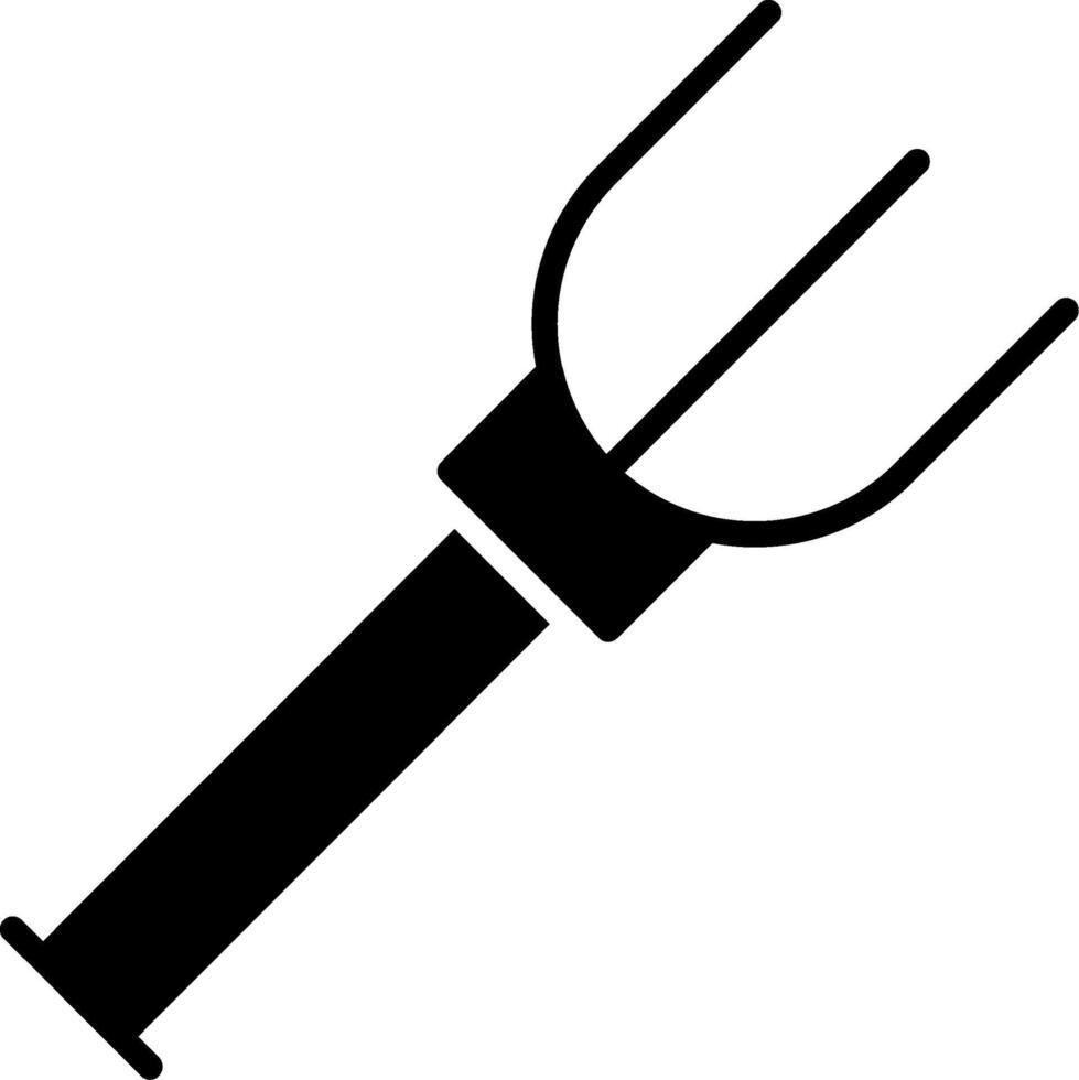 Fork Glyph Icon vector