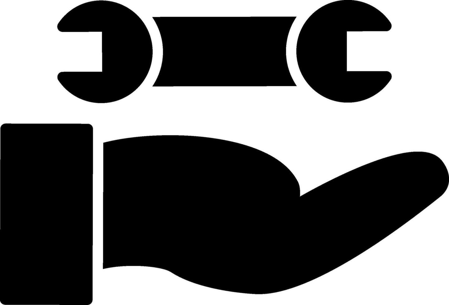 Labour Day Glyph Icon vector
