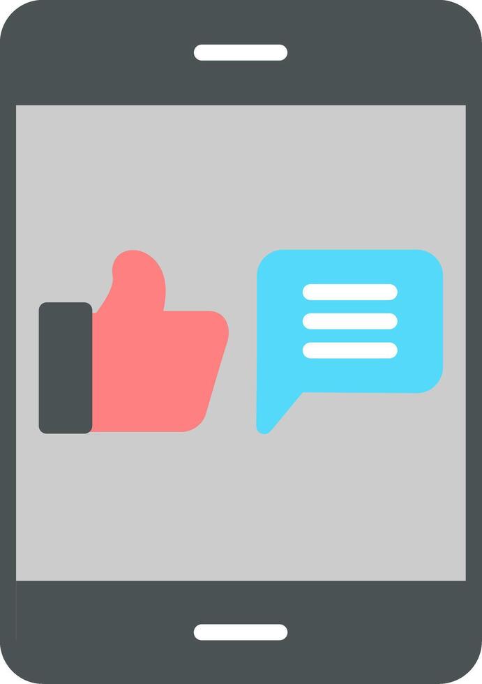Feedback Flat Icon vector