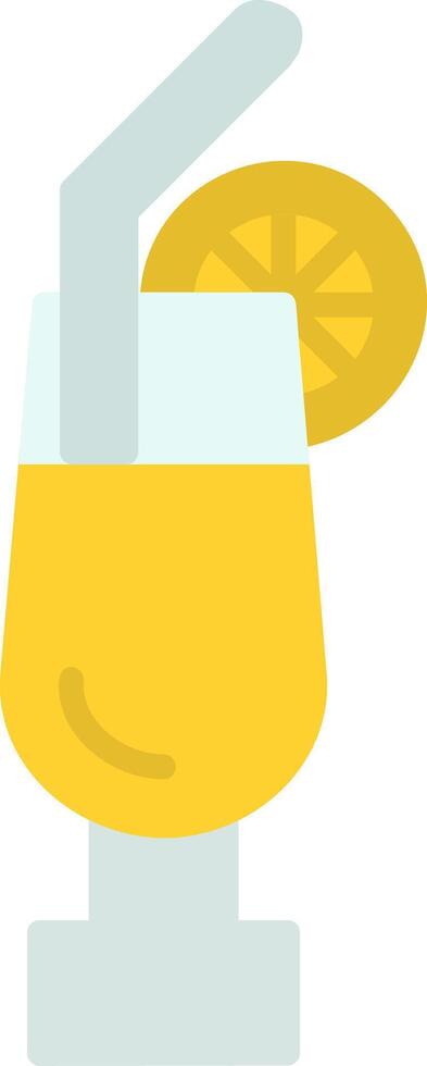 Cocktail Flat Icon vector