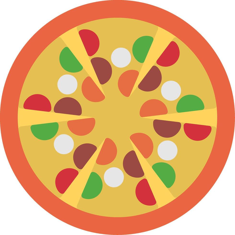 Pizza Flat Icon vector