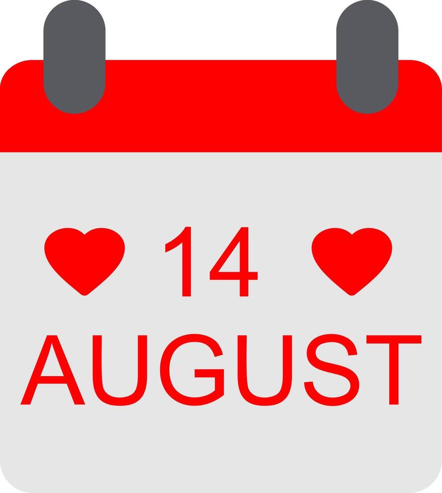 Calender Flat Icon vector