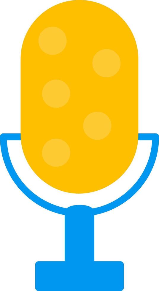 Microphone Flat Icon vector