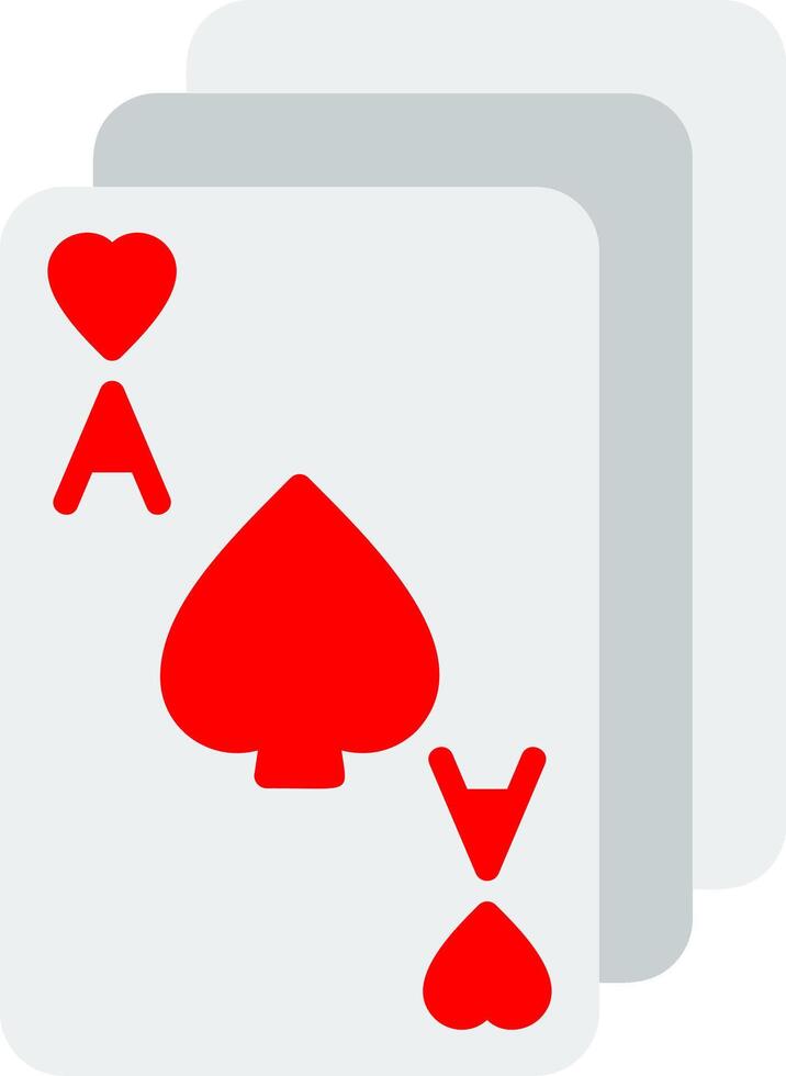 Card Game Flat Icon vector