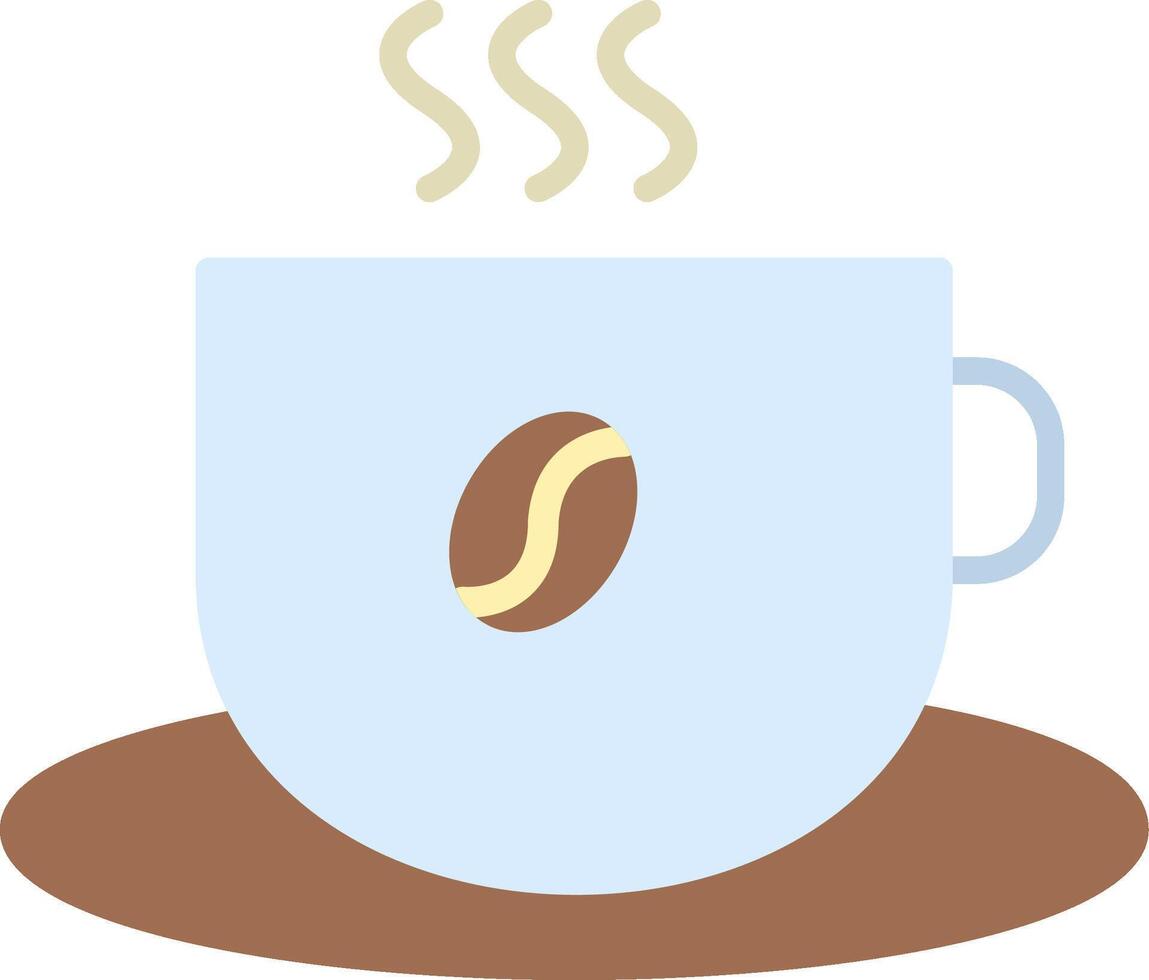Coffee Cup Flat Icon vector