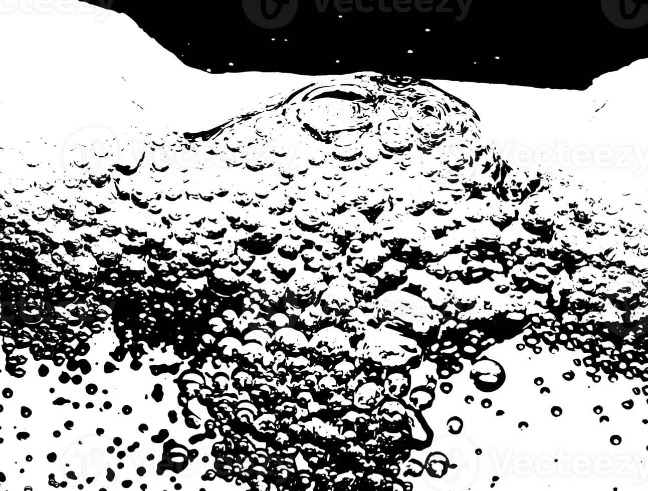Rustic grunge texture with grain and stains. Abstract noise background. Graphic illustration with transparent background. png