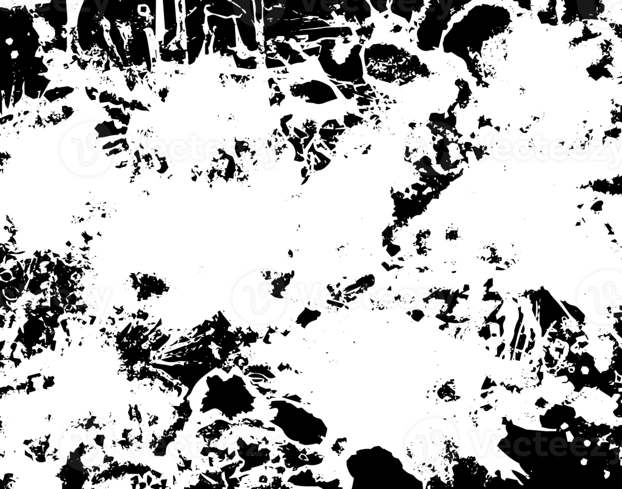 Rustic grunge texture with grain and stains. Abstract noise background. Graphic illustration with transparent background. png