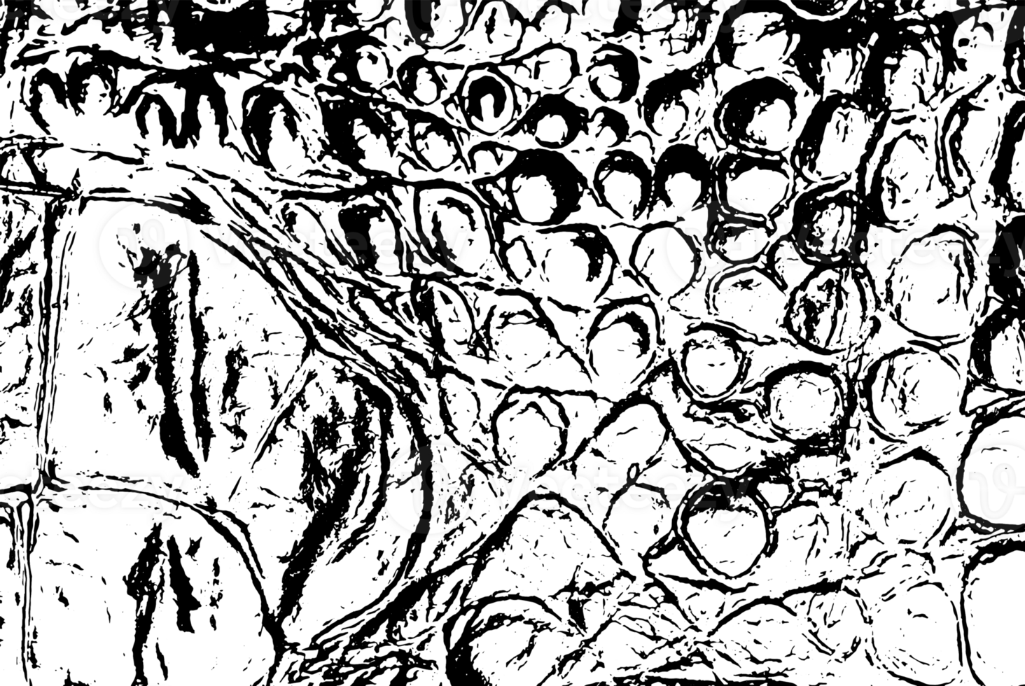 Rustic grunge texture with grain and stains. Abstract noise background. Graphic illustration with transparent background. png