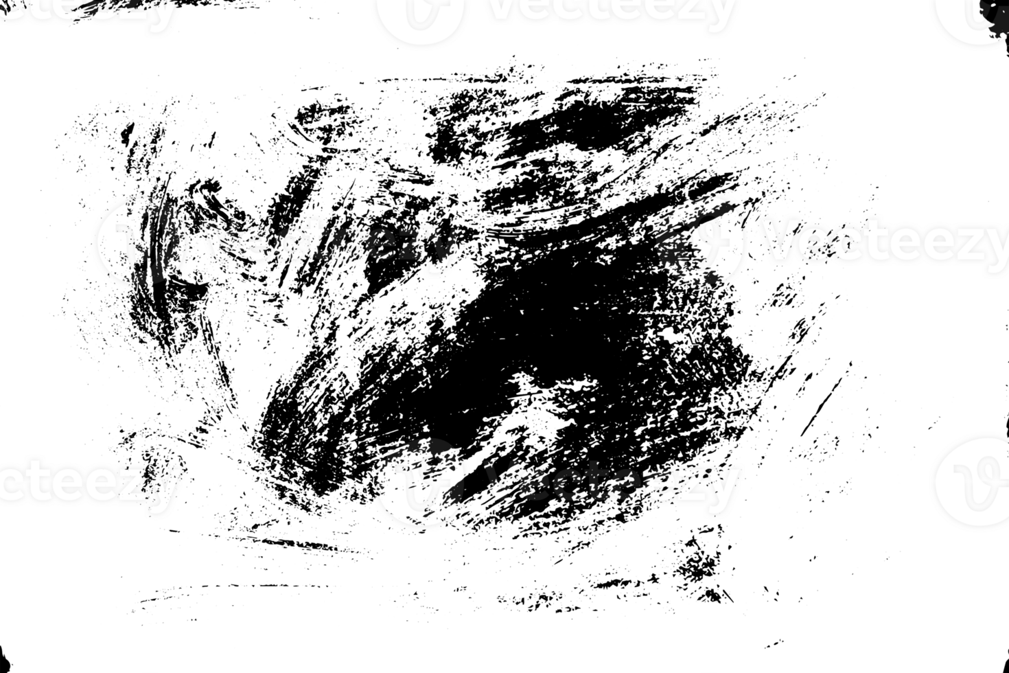 Rustic grunge texture with grain and stains. Abstract noise background. Graphic illustration with transparent background. png