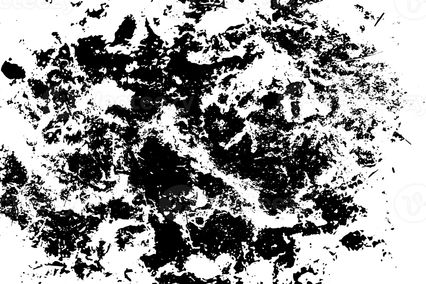 Rustic grunge texture with grain and stains. Abstract noise background. Graphic illustration with transparent background. png