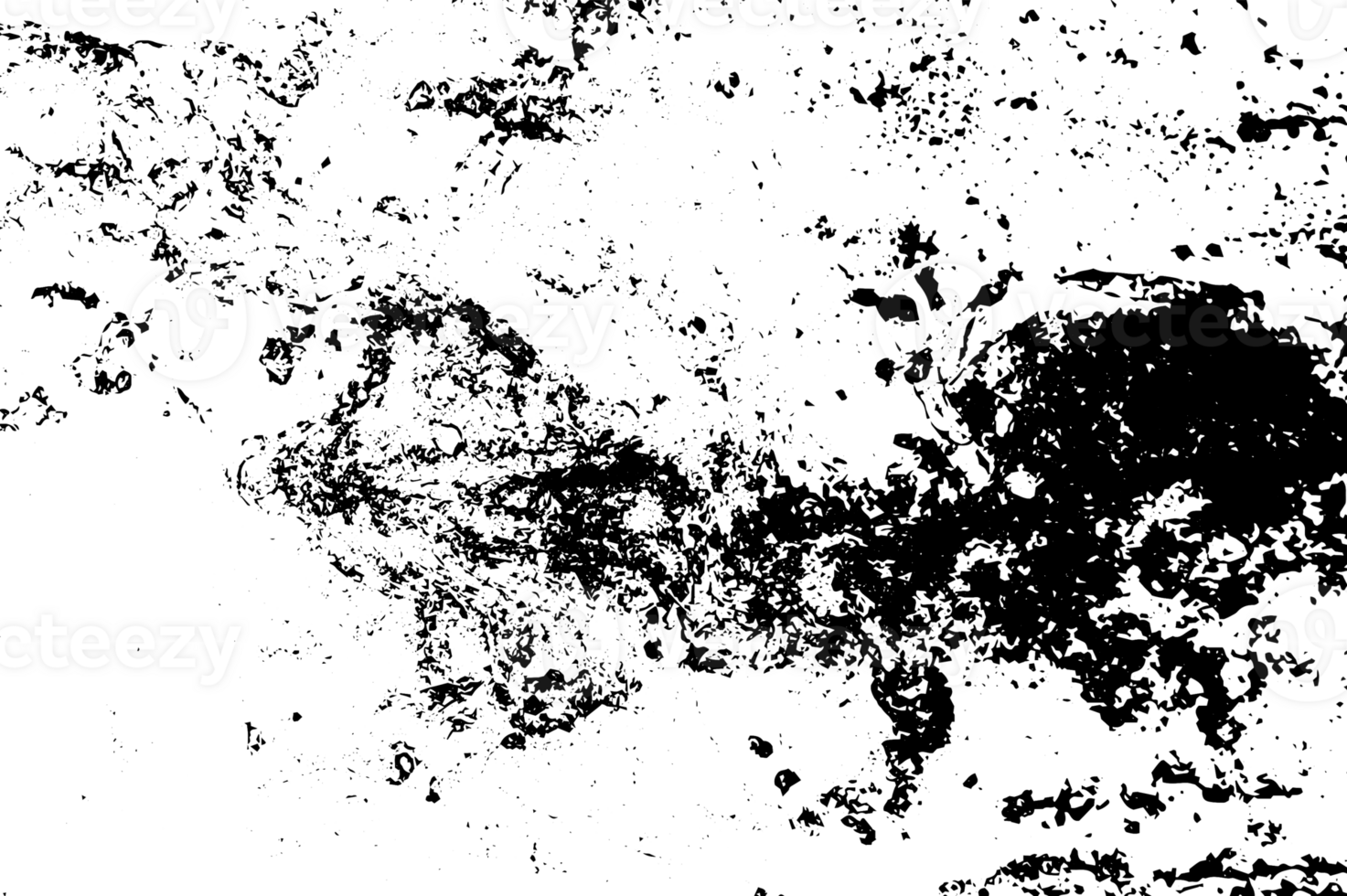 Rustic grunge texture with grain and stains. Abstract noise background. Graphic illustration with transparent background. png
