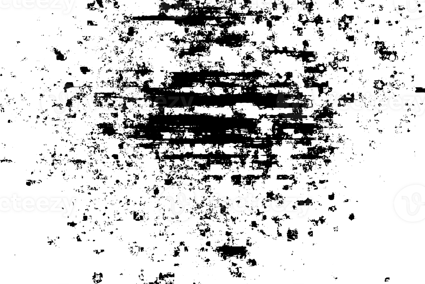 Rustic grunge texture with grain and stains. Abstract noise background. Graphic illustration with transparent background. png