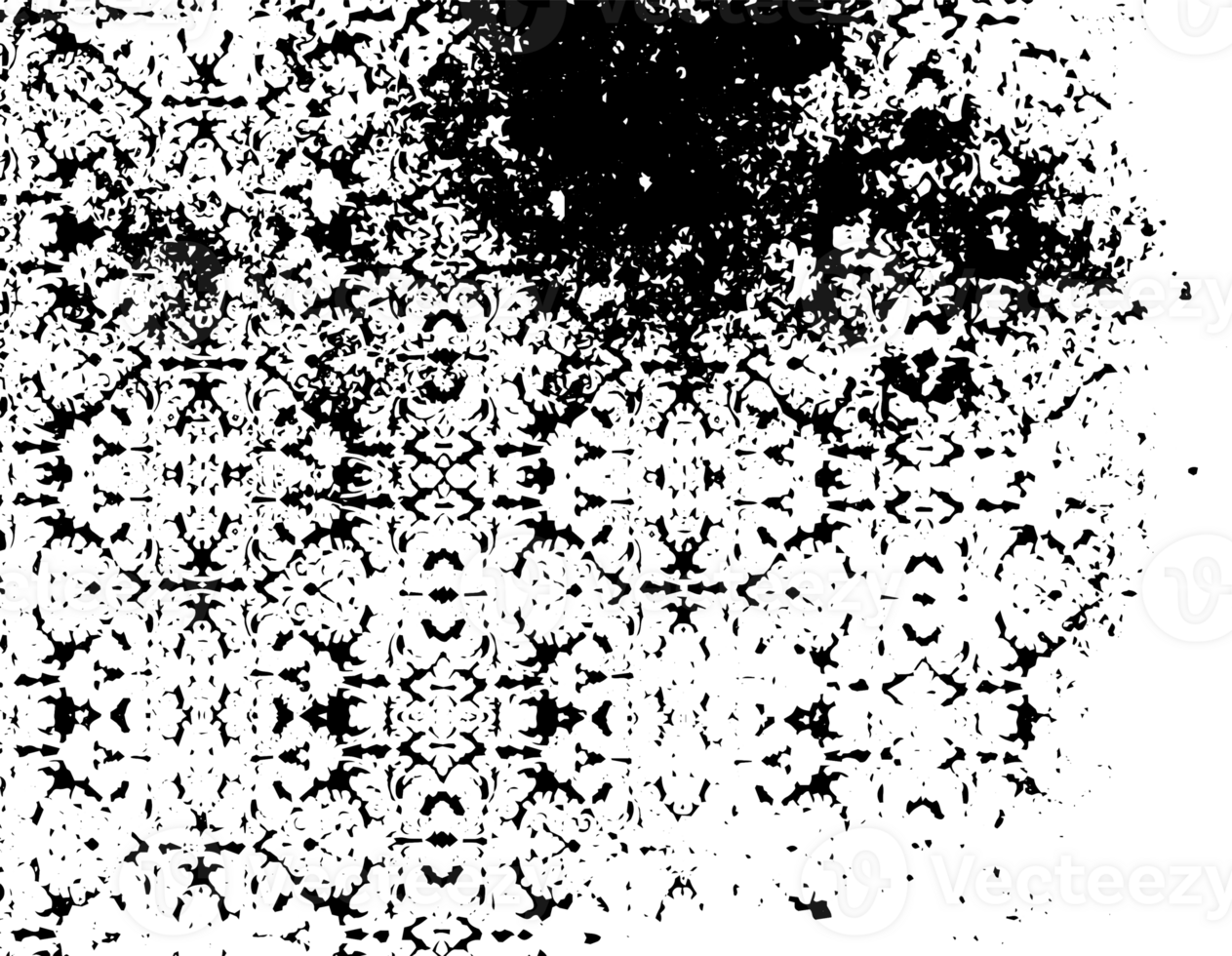 Rustic grunge texture with grain and stains. Abstract noise background. Graphic illustration with transparent background. png