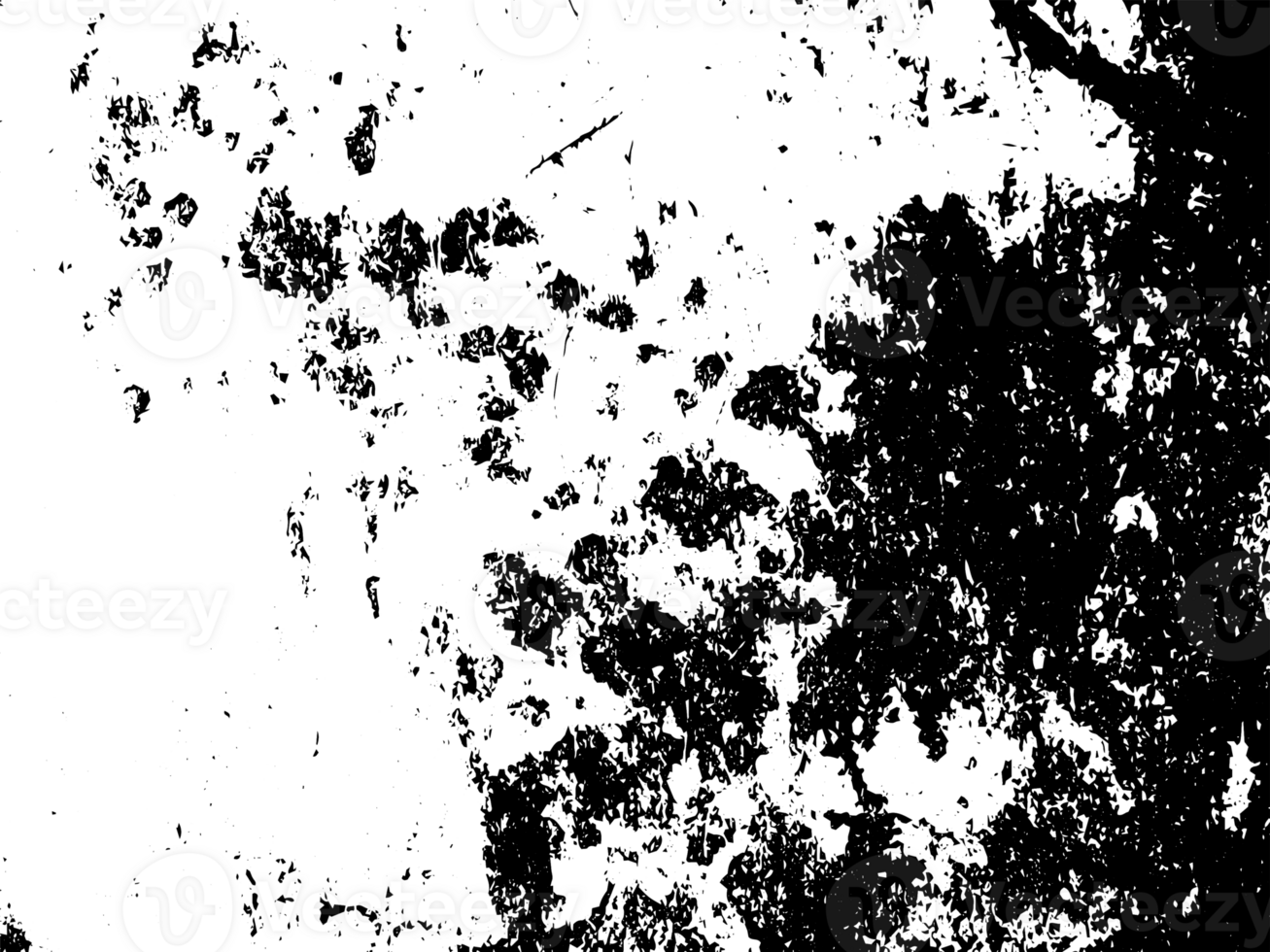 Rustic grunge texture with grain and stains. Abstract noise background. Graphic illustration with transparent background. png