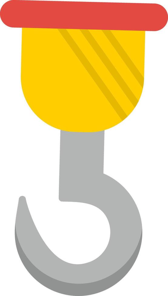 Hook Flat Icon vector