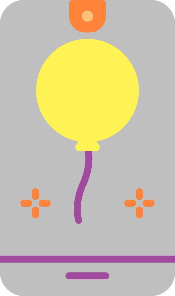 Mobile Flat Icon vector