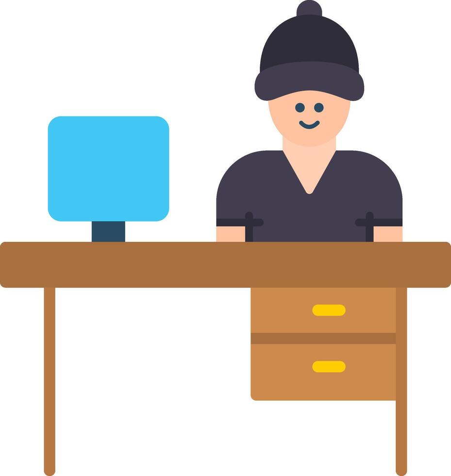 Office Flat Icon vector