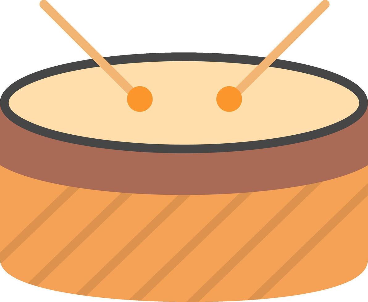 Drums Flat Icon vector