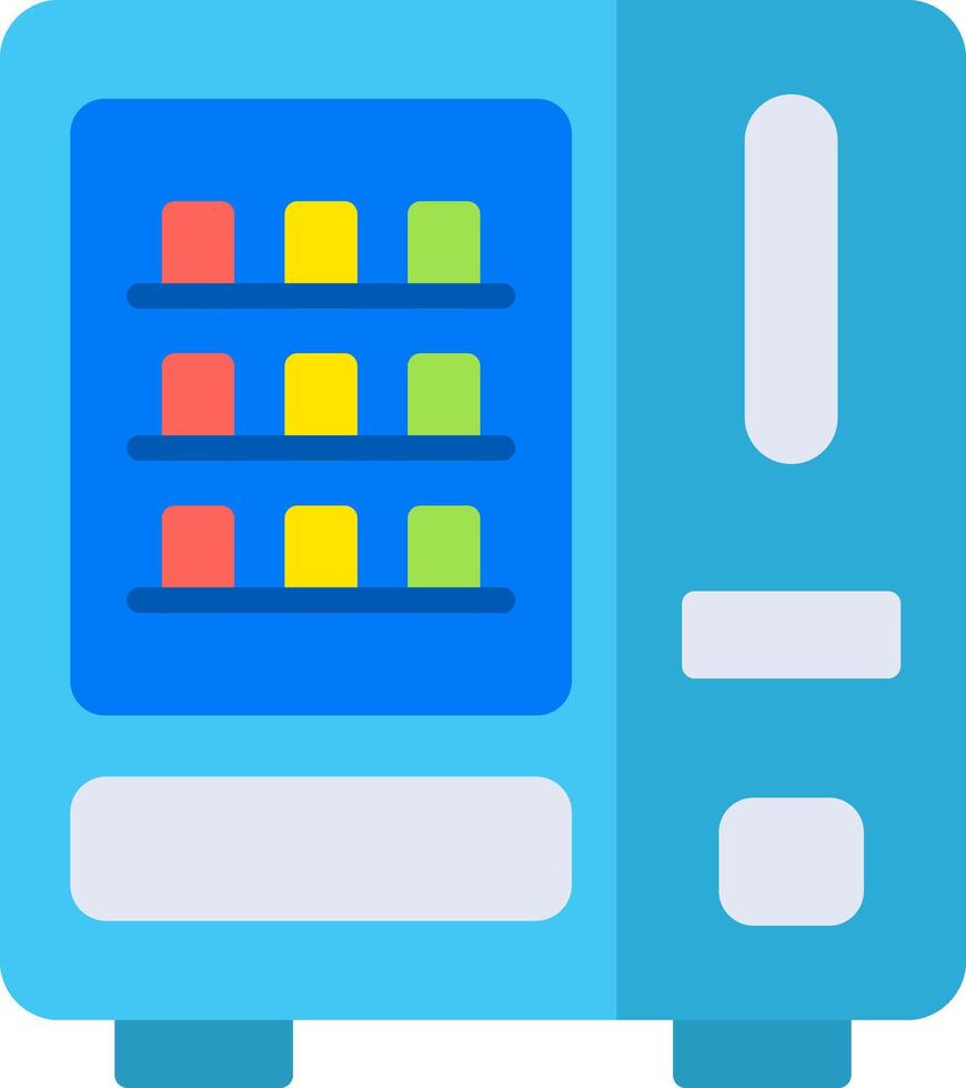 Vending Machine Flat Icon 43304148 Vector Art at Vecteezy