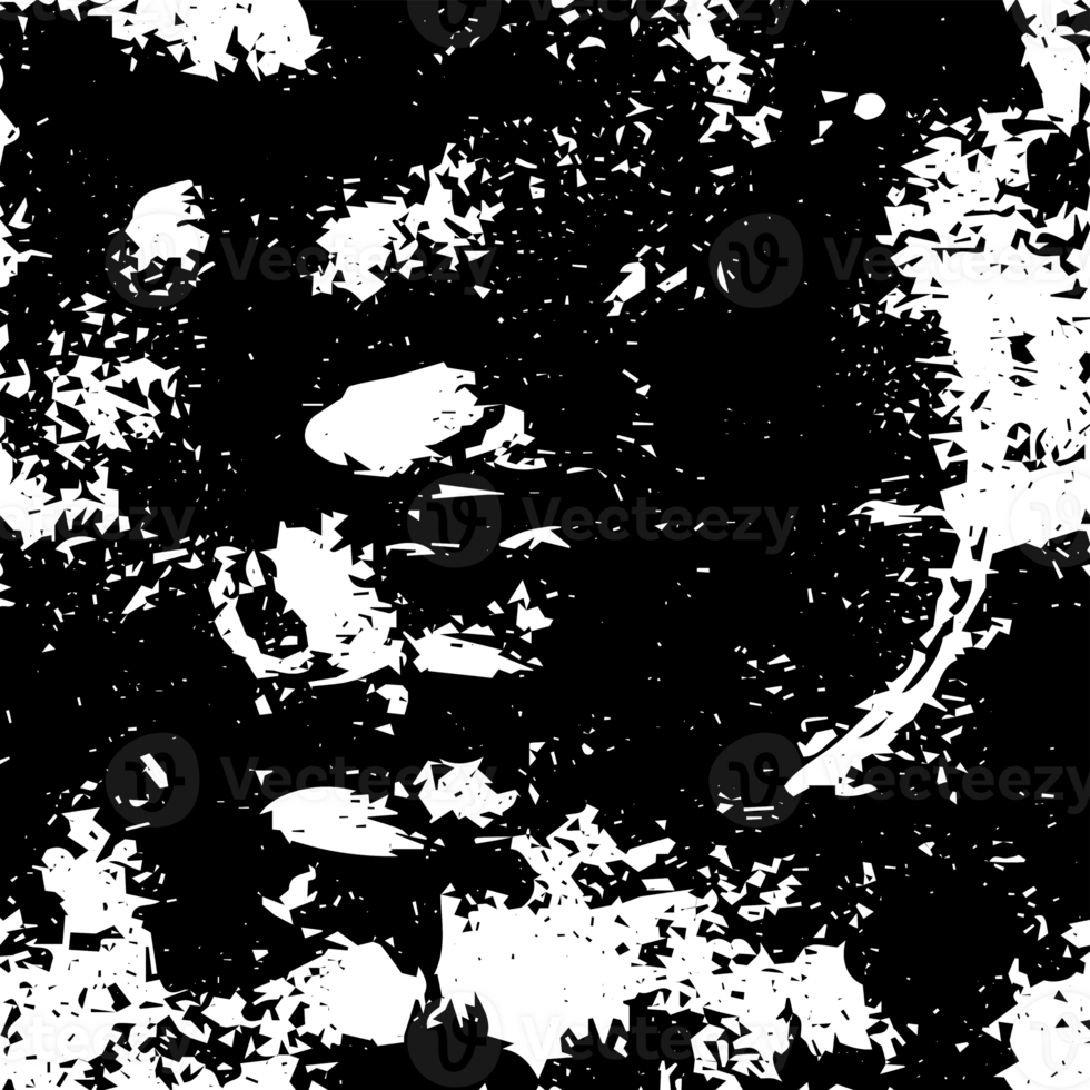 Rustic grunge texture with grain and stains. Abstract noise background. Graphic illustration with transparent background. png