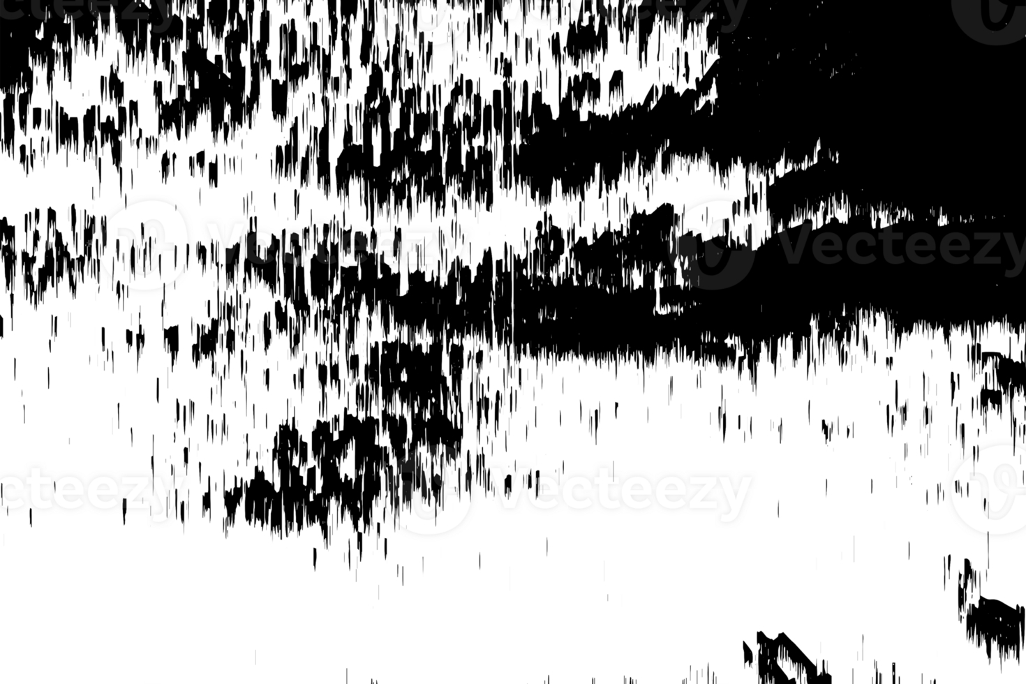 Rustic grunge texture with grain and stains. Abstract noise background. Graphic illustration with transparent background. png
