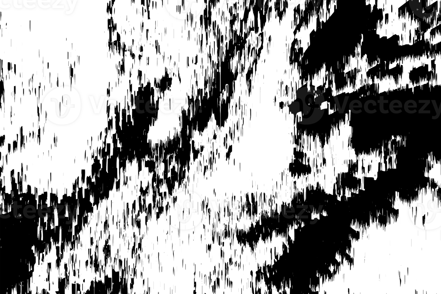 Rustic grunge texture with grain and stains. Abstract noise background. Graphic illustration with transparent background. png
