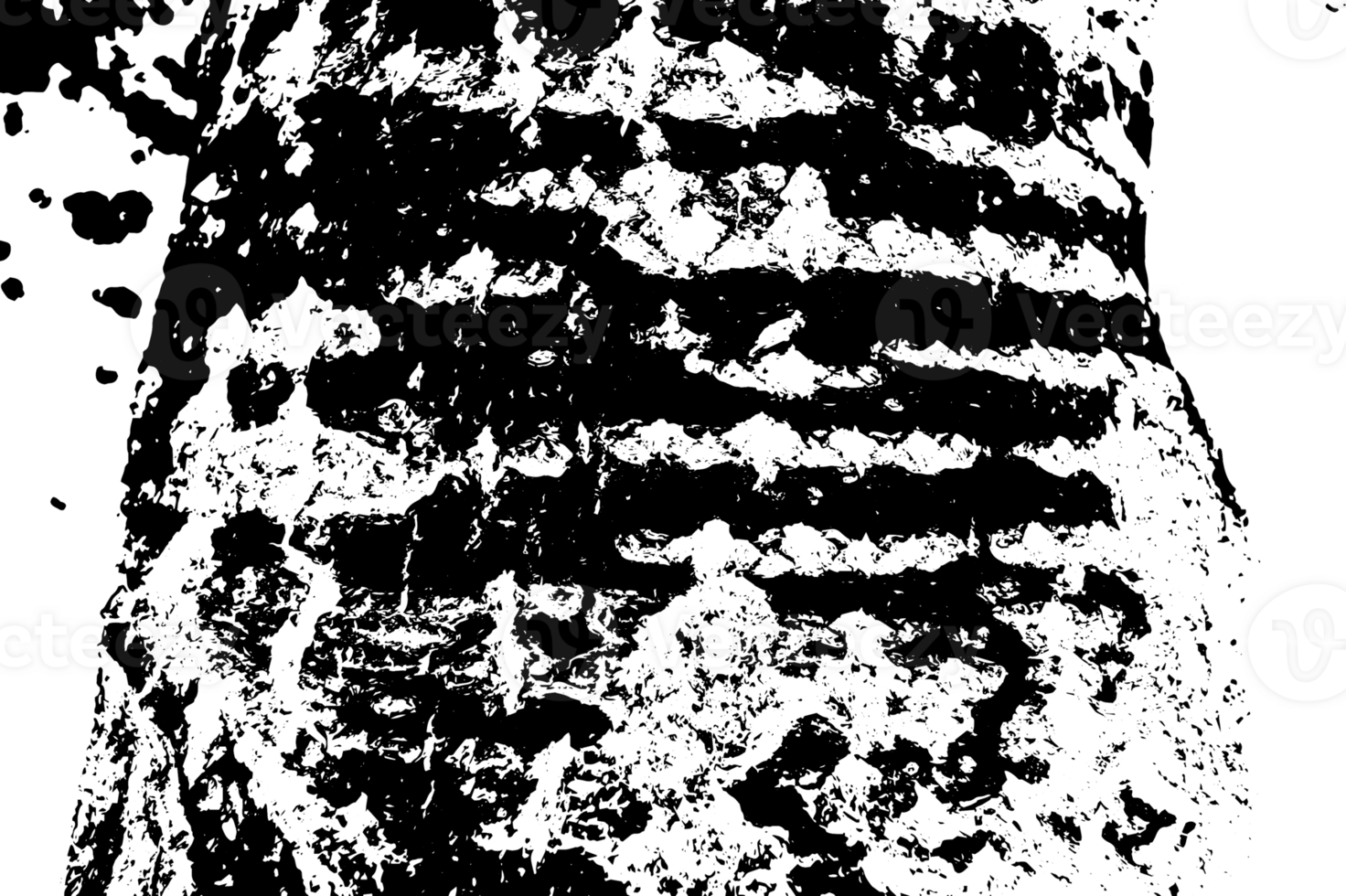Rustic grunge texture with grain and stains. Abstract noise background. Graphic illustration with transparent background. png