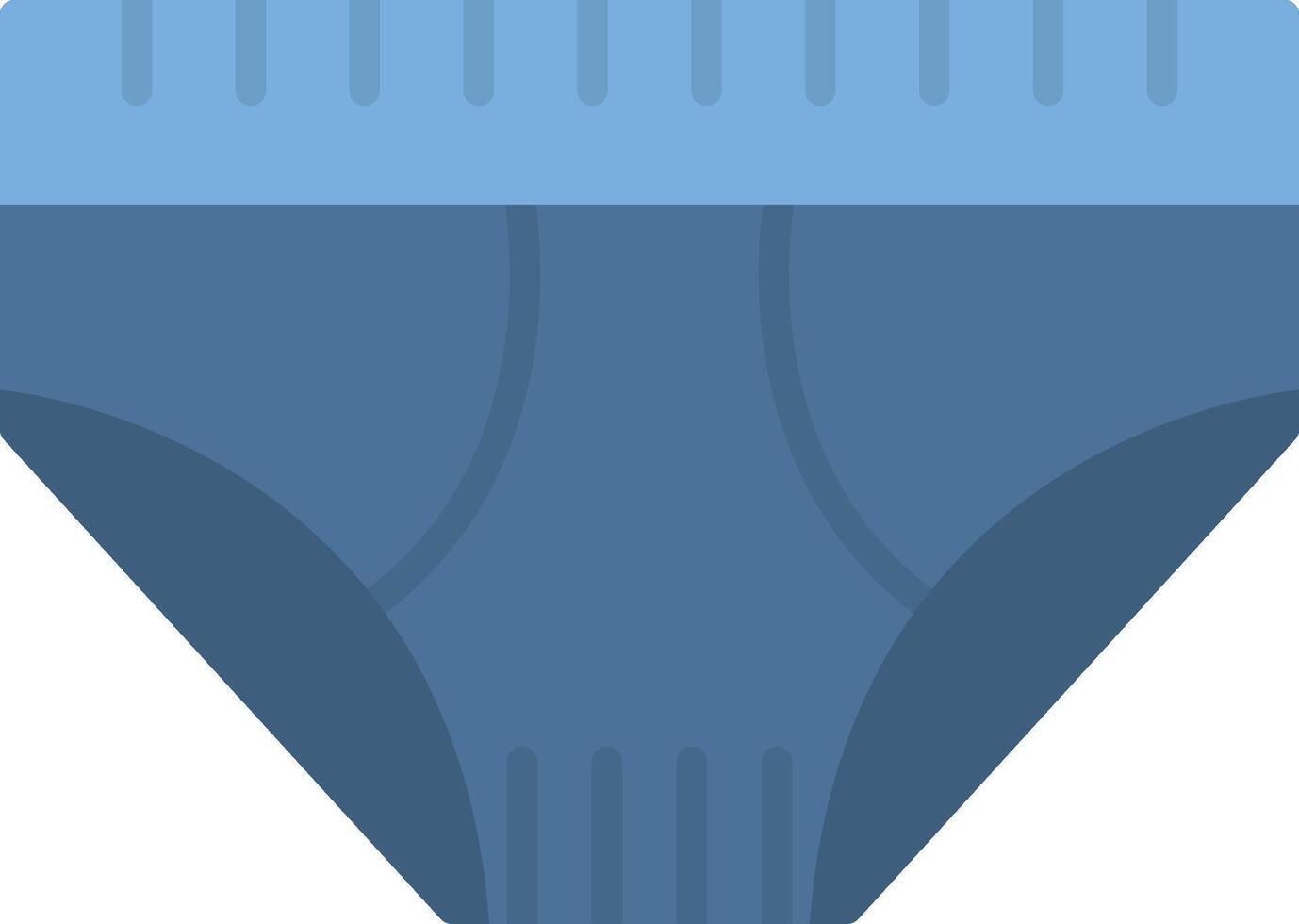 Underwear Flat Icon vector