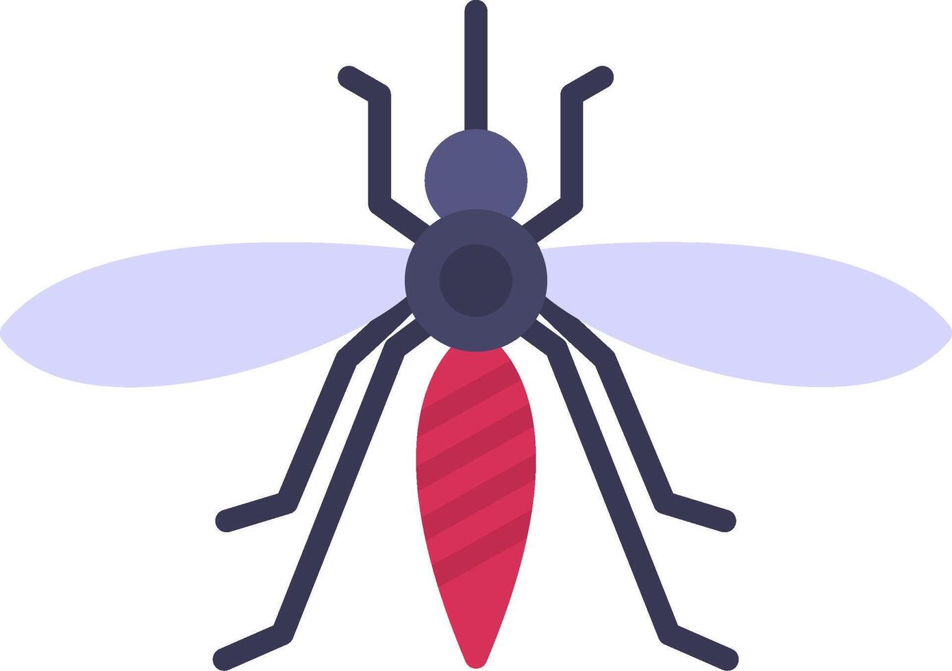 Mosquito Flat Icon vector