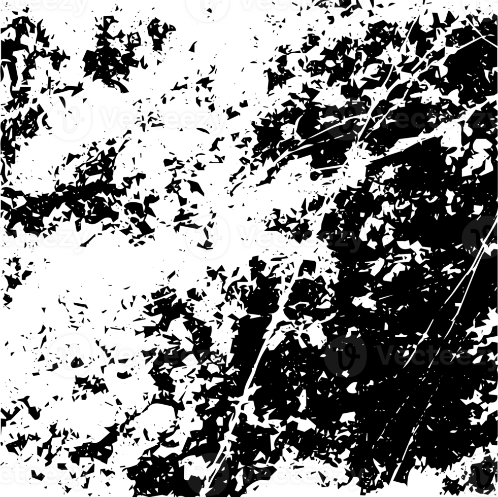 Rustic grunge texture with grain and stains. Abstract noise background. Graphic illustration with transparent background. png