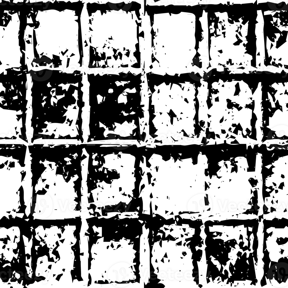 Rustic grunge texture with grain and stains. Abstract noise background. Graphic illustration with transparent background. png