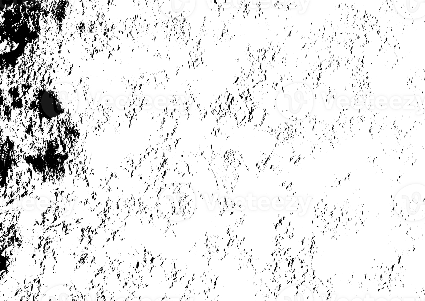 Rustic grunge texture with grain and stains. Abstract noise background. Graphic illustration with transparent background. png