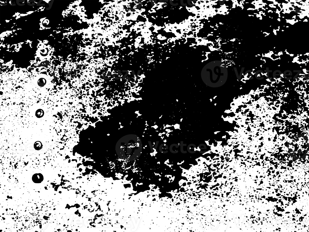 Rustic grunge texture with grain and stains. Abstract noise background. Graphic illustration with transparent background. png